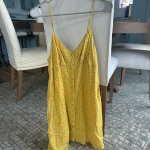 Volcom Yellow Floral Dress